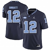 North Carolina Tar Heels 12 Chazz Surratt Black College Football Jersey Dzhi,baseball caps,new era cap wholesale,wholesale hats